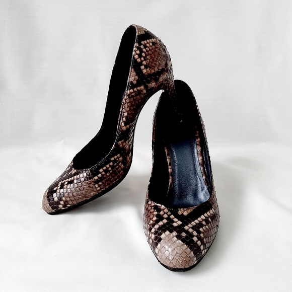 Roberto Festa real python leather pumps - Picture 1 of 7